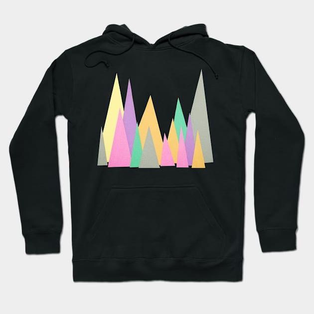 Pastel Peaks Hoodie by Cassia